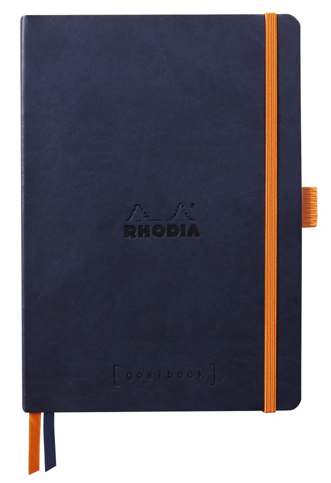 Rhodiarama Goal Book Dotted A5 240 Pages Midnight