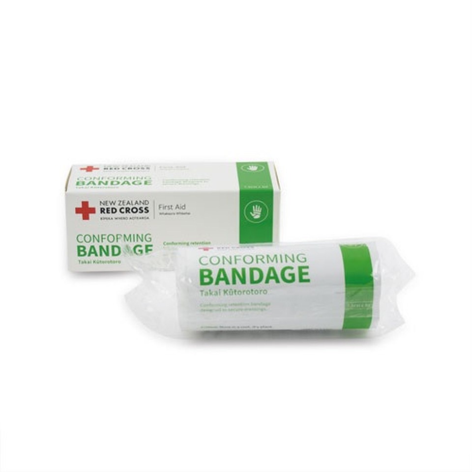 Red Cross Conforming Bandage 75mmx4m Box