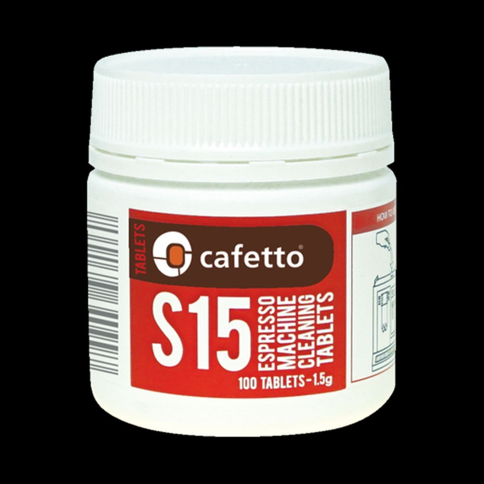 Cafetto S15 Espresso Machine Cleaning Tablets 1.5g Jar 100