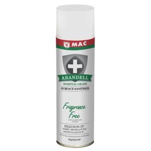 Mac Arandell Premium Surface Sanitiser Fragrance Free 500ml Aranssff5a Each