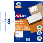 Avery Quick Peel Address Labels Sure Feed Inkjet Printers 63.5 x 46.6mm 900 Labels (936046 / J8161) image