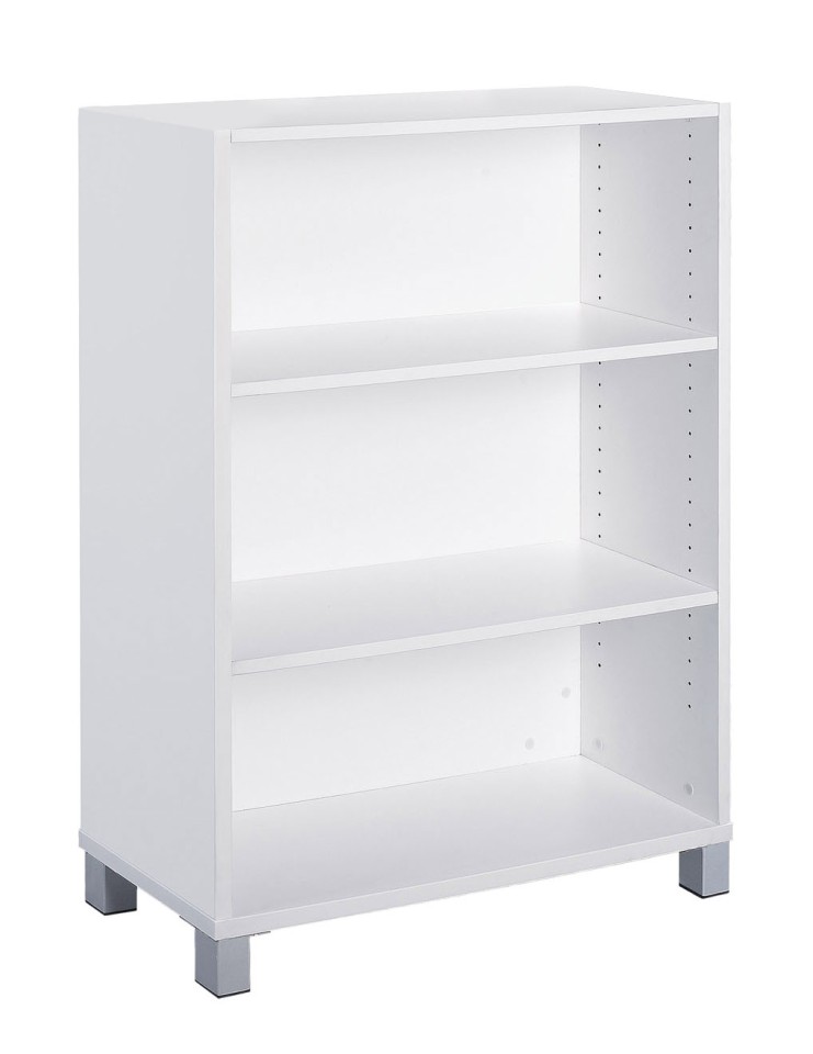 Cubit QK Bookcase 900Wx1200Hmm White