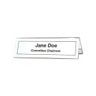 Deflecto Name/Place Card Holder Double Sided Slanted Half A4 image