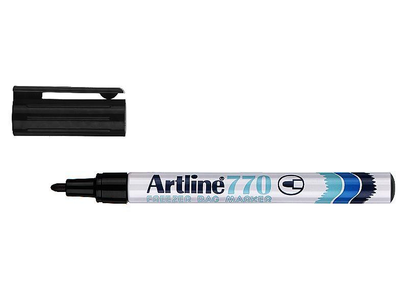 Artline 770 Freezer Marker Bullet Tip Medium 1.0mm Black