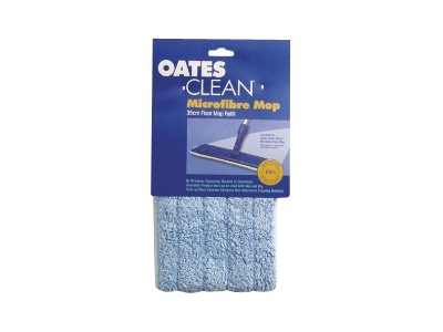 Oates Triple Action Microfibre Wet Mop Refill Pad Blue
