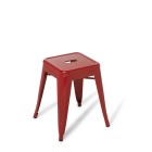 Industry Stool Low Red image