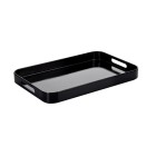 Connoisseur Tray Large With Side Handles Melamine Black image