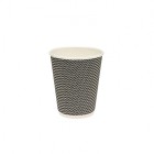 Emperor Triple Wall Paper Cup Slate 12oz 335ml 90mm Pack 25 image