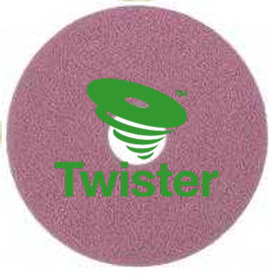 Twister Floor Pad 17 Inch 430mm Pink Pack Of 2 D7524533