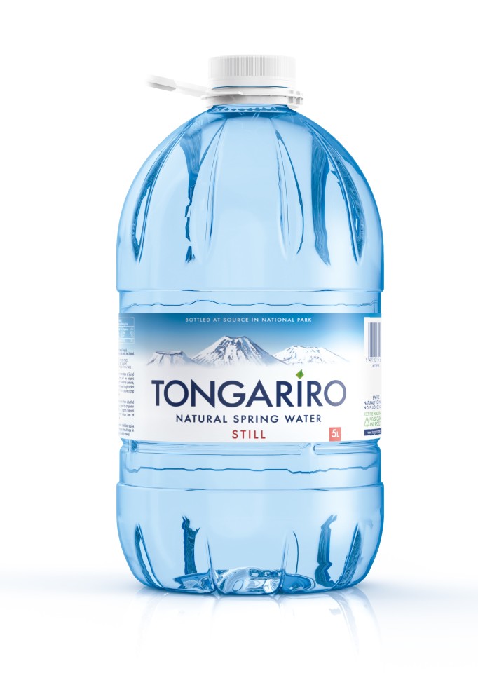 Tongariro Bottled Natural Springwater 5l