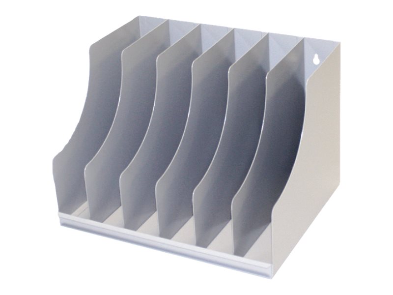 Fluteline Winmac Metal Vertical Catalogue Storage File 230X330X260mm Grey