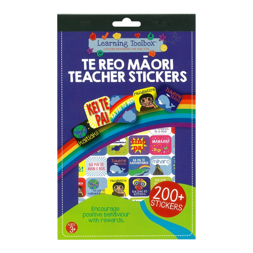 Learning Toolbox Teacher Merit Stickers Te Reo Maori Pack 217