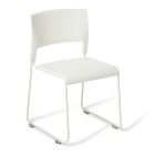 Eden Slim White Chair image