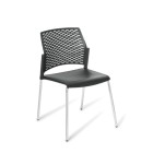 Eden Punch Chair With Chrome 4-Leg image
