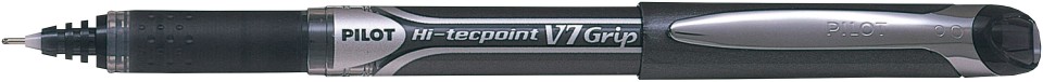 Pilot Hi-Techpoint Rollerball Pen V7 Grip Fine 0.7mm Black