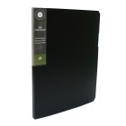 Office Supply Co. 100% Recycled Display Book  A4 Black image