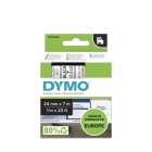 Dymo D1 Labelling Tape 24mmx7m Black On Clear image