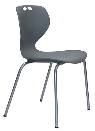 Seaquest Mata Stackable Visitor Chair Grey