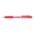 Pentel K157 Hybrid Gel Grip Retractable Rollerball Pen 0.7mm Red image