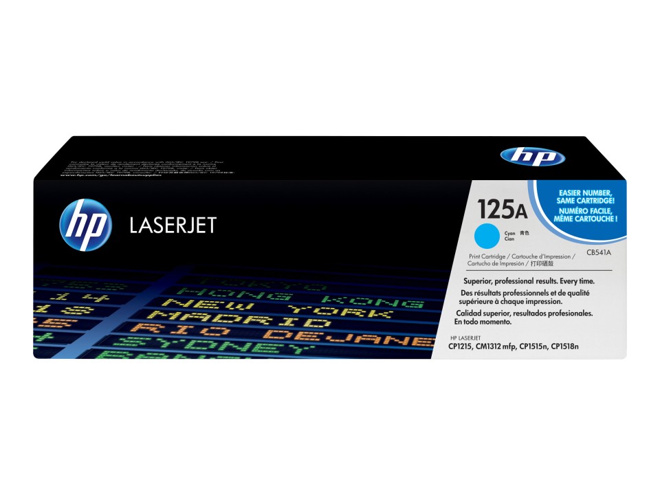 HP LaserJet Laser Toner Cartridge 125A Cyan