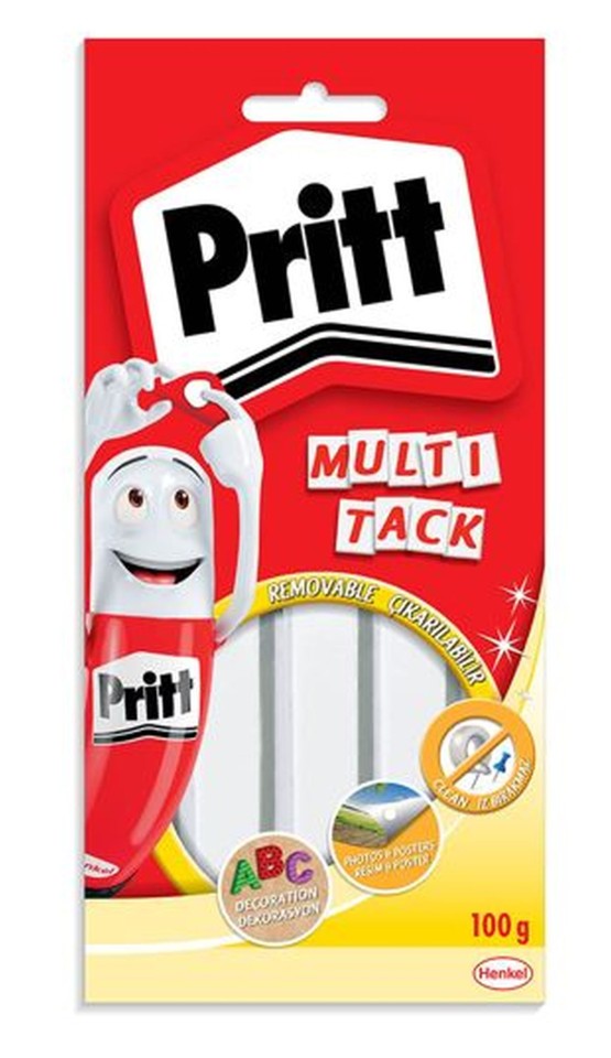 Pritt Multi Tack Reusable Adhesive 100g White