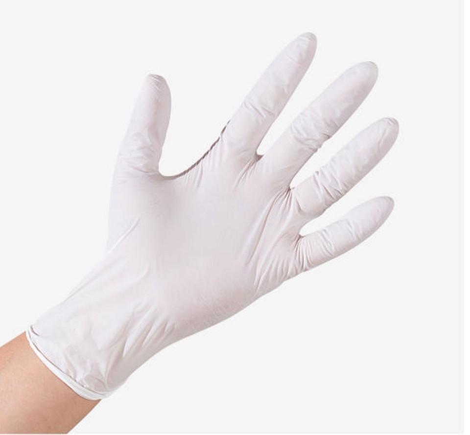 SMALL Latex Lightly Powdered Gloves Box of 100 50 Pair 