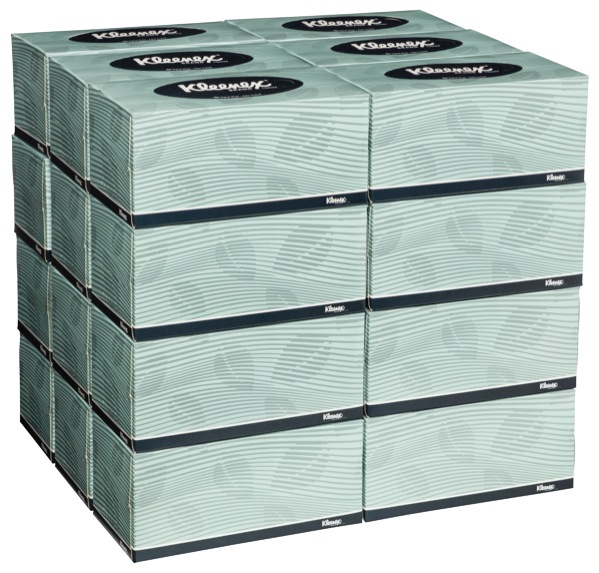 Kleenex Executive Tissues 2 Ply White 200 Sheets per Box 4715 Carton of 24