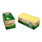 Post-it Self-Adhesive Notes 654R-24CP-CY Greener Cabinet Pack 76x76mm Yellow Pack 24 image