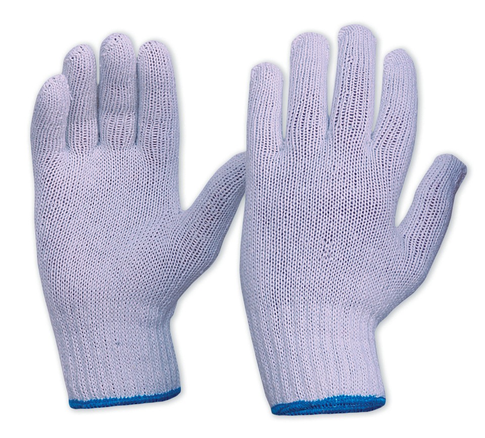 Pro Choice 342K Interlock Poly/Cotton Liner Ambidextrous Gloves- Mens Pair
