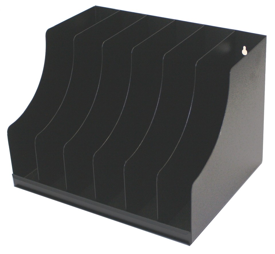 Fluteline Winmac Metal Vertical Catalogue Storage File 230X330X260mm Black