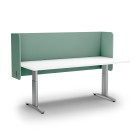 Boyd Visuals Desk Screen Pod Turquoise 1500mm image