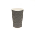 Emperor Triple Wall Paper Cup Slate 16oz 450ml 90mm Pack 25 image