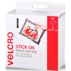 Velcro Hook And Loop Tape 19mm x 1.8m White image