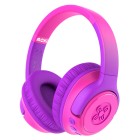 Moki Mixi Kids Volume Limited Wireless Headphones Pink Purple image