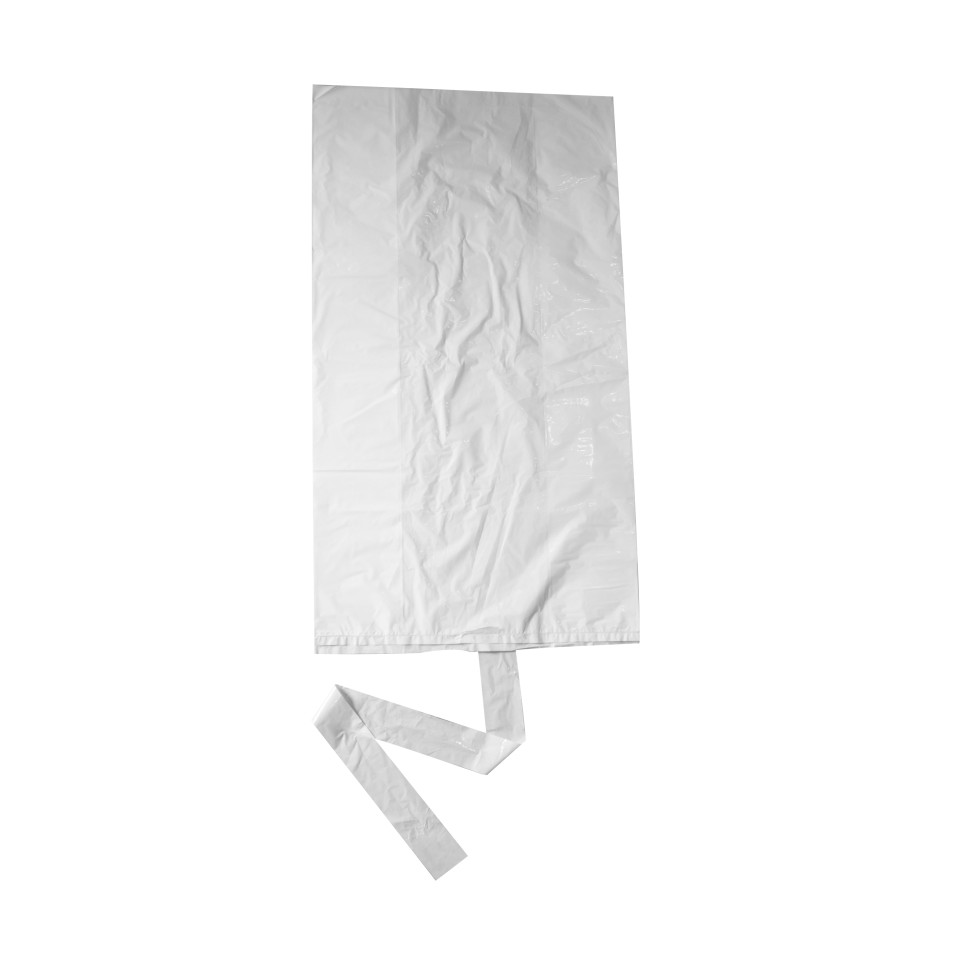 Rubbish Bag LDPE 73 Litre White 500mm x 260mm x 900mm 32 micron Pack of 50
