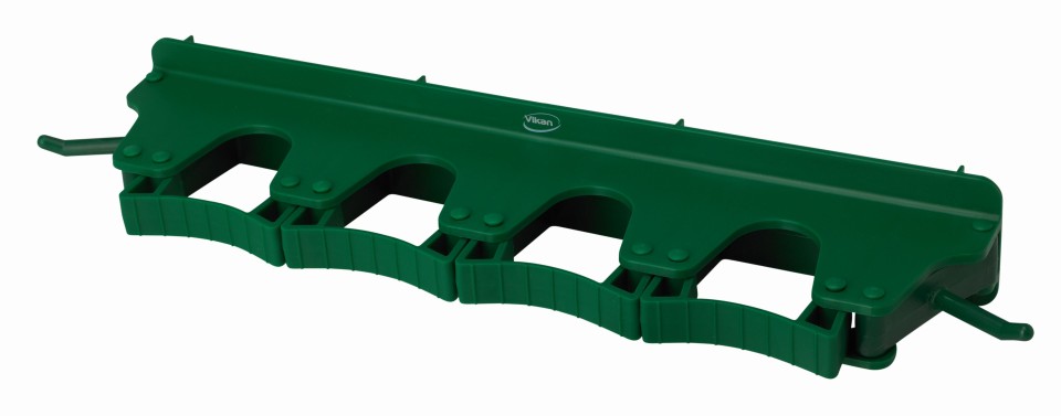 Vikan Green Wall Bracket for 4 to 6 Products