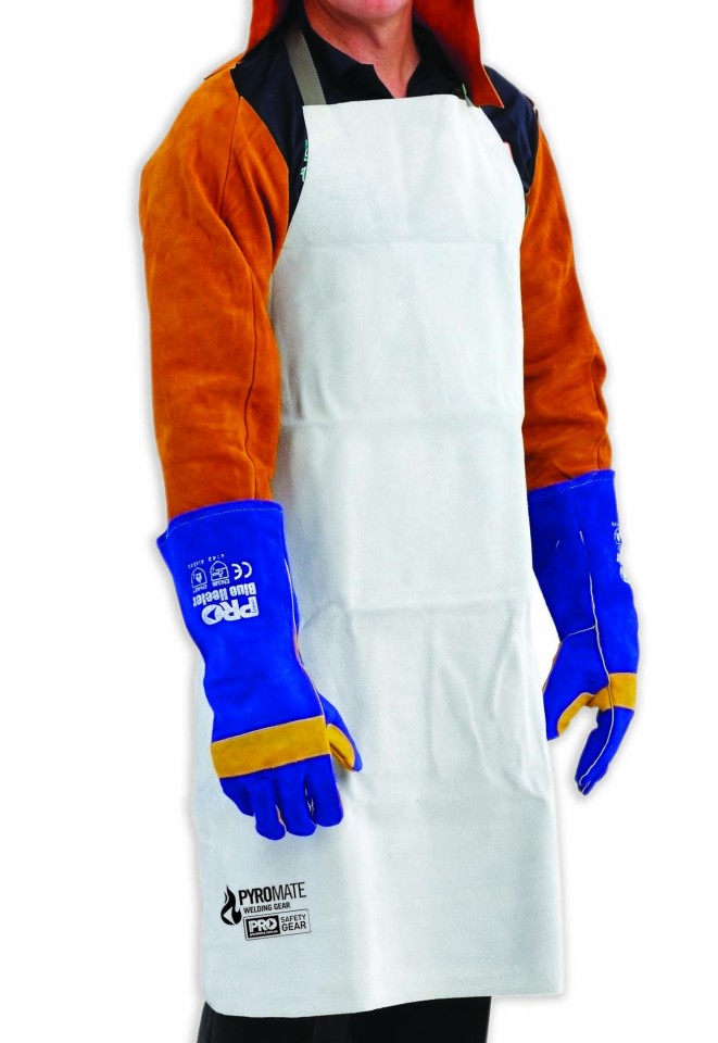 Pyromate Wa96 Welders Apron 90cm X 60cm Once Size Fits All Each