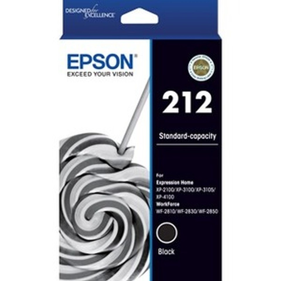 Epson Inkjet Ink Cartridge 212 Black
