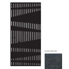 Boyd Acoustic Hanging Carved Panel 1200Wx2400Hmm Design 13 Dark Grey image