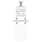 Regent 2023 Desk Calendar Refill Top Opening image