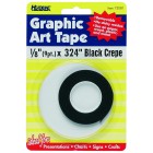 Pinstripe Tape Whiteboard Black 3mmx8M image