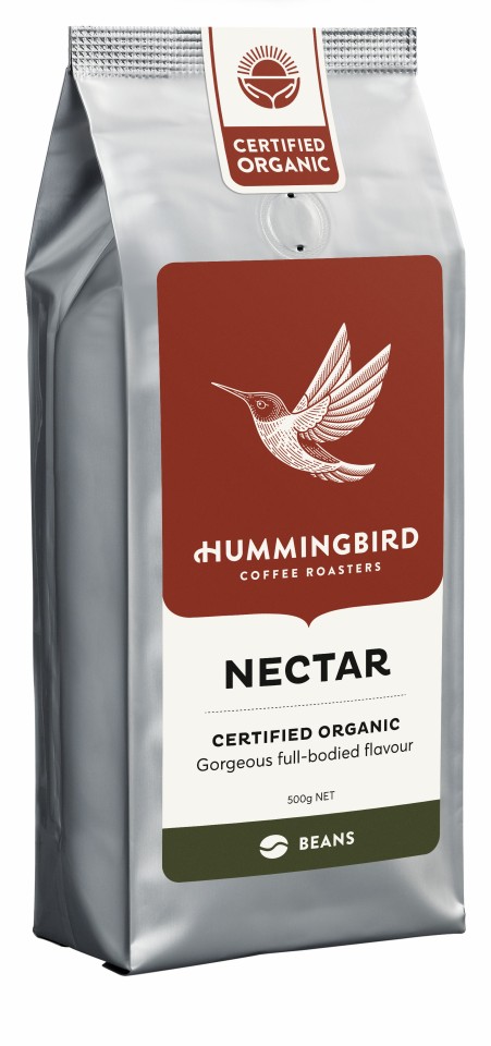 Hummingbird Nectar Coffee Beans 500g