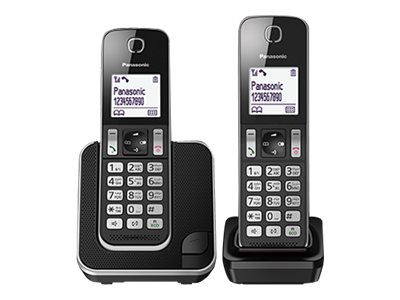 Panasonic Cordless Phone Single Handset Kx-Tgd312Nzb