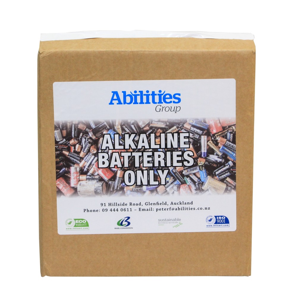 Alkaline Recycling Battery Box Upto 5kg