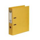 Marbig PE Linen Lever Arch A4 Yellow image