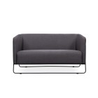 Maxwell Lounge 2 Seater Charcoal Fabric image