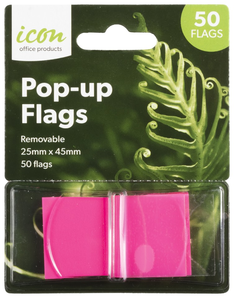 Icon Pop-up Flags Pink