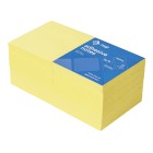 NXP Self-Adhesive Sticky Notes Removable 76x76mm Yellow Pack 12 image