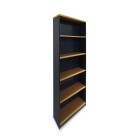 Delta 1800 Bookcase Beech/charcoal image