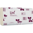 Livi Impressa Towel 2ply Slimfold 200 Sheet X 16 Packs image